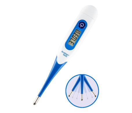 Boston Tech Termómetro Digital Alarma Fiebre Punta Flexible 1ud