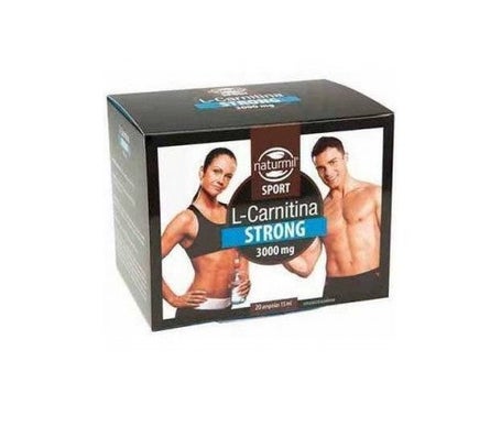 Naturmil L-carnitina Strong 3000 Mg 20 Ampollas De 15 Ml