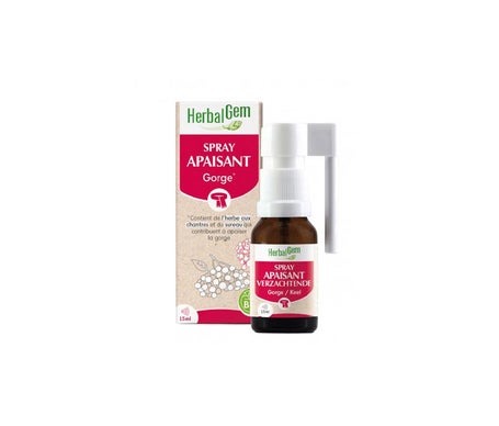 Herbalgem Spray Calmante Garganta Bio 15ml