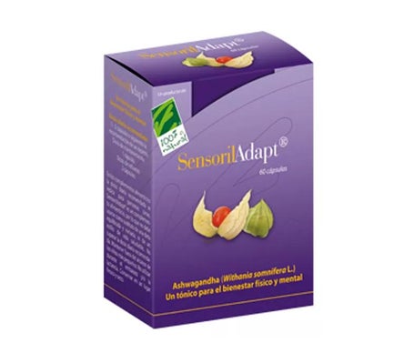 100% Natural Sensoril Adapt Tónico 60 Perlas