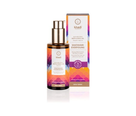 Khadi Aceite Elixir Ayurveda Anti Edad Shatavari 100ml