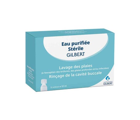 Gilbert Eau Purifiée Stérile En Dose Unique 50ml