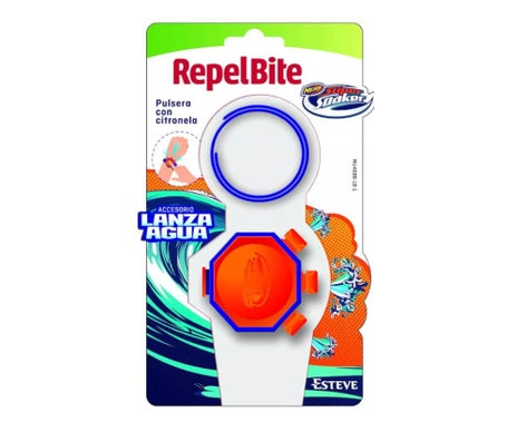 Repel Bite Pulsera con Citronela Lanza Agua 1ud