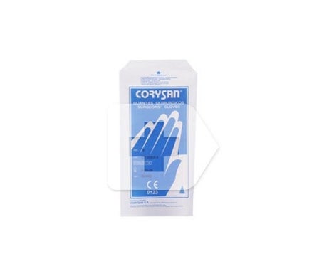 Corysan guante de cirugia estéril látex T 7.5 2uds