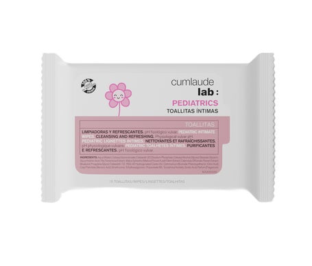 Cumlaude Lab Pediatrics Toallitas Íntimas 15uds