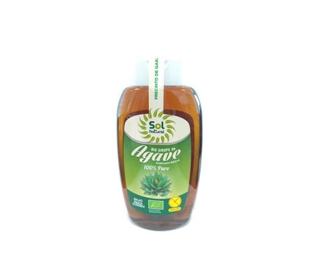 Solnatural Sirope Agave Bio sin Gluten Antigoteo 500ml
