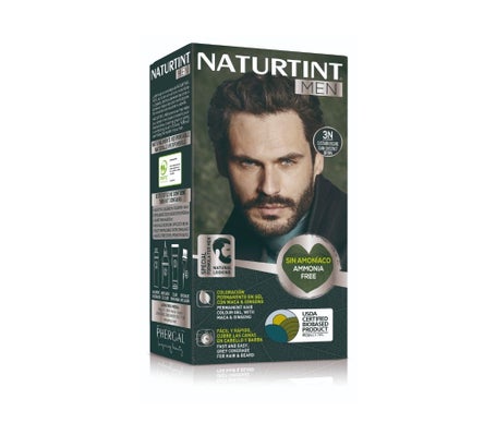 Naturtint Kit Tinte Men 3N Castaño Oscuro
