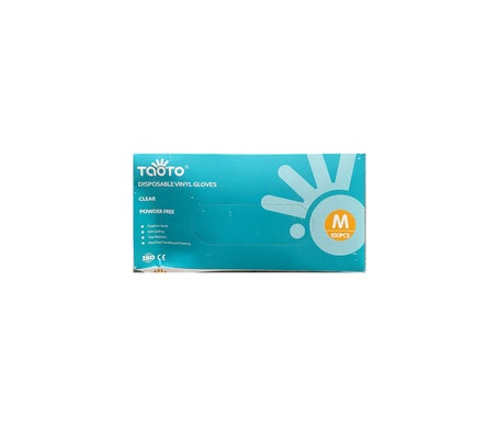 Taoto Guantes Vinilo Talla M 100uds