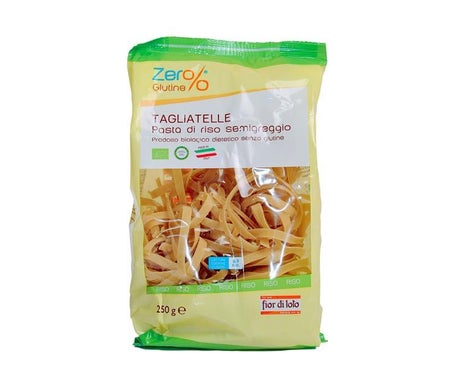 Fior di Loto Zero% Gluten Tagliatelle Arroz Cáscara Pelado 250 g de Baule Volante & Fior di Loto | Natural Doctor