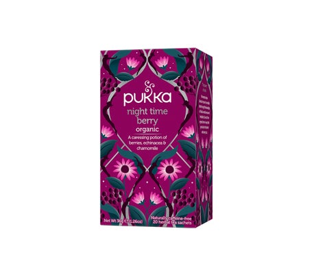 Pukka Night Time Berry- Baya de Noche Bio 20 sobres