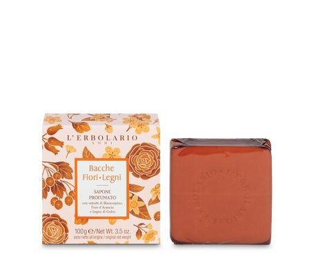 'L''Erbolario Bayas Flores Jabón Perfumado 100g'