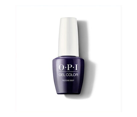 Opi Gel Color Esmalte Uñas Russian Navy Morado Oscuro 15ml