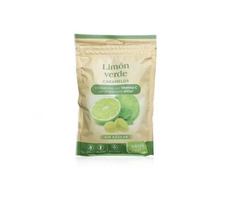 Sante Verte Caramelo Limón Verde 60g