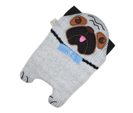 Hugo Frosch Soft Toy Knitted Dog - Bolsas de agua caliente y cojines térmicos