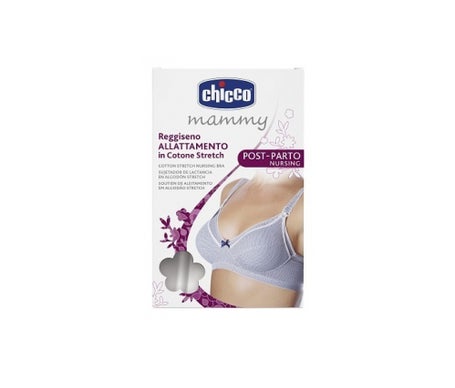 Chicco Mammy Sujetador de Lactancia Algodón Fantasia 4D 1ud