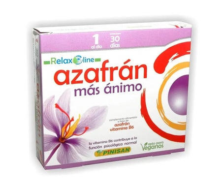 Pinisan Azafrán Más Ánimo 30caps
