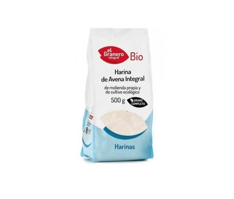 Granero Alimentacion Harina Avena Integral Bio 500g