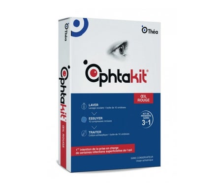 Théa Ophtakit Ojos Rojos Kit Tratamiento 1ud