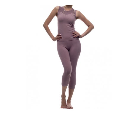 Anaissa Set Namasté Legging Camiseta Deportiva Rosa S/M