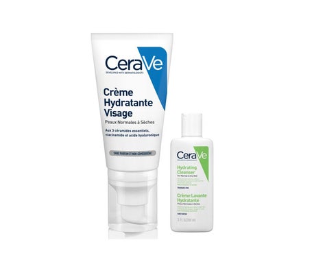 Cerave® Crema Hidratante Facial 52ml+ Crema Limpiadora 20ml