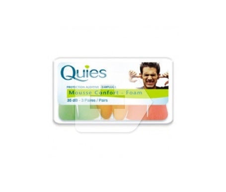 Quies Tapón Espuma 35 dB (3 pares)