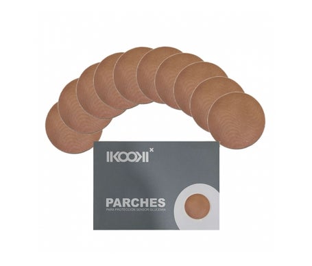 Ikooki Freestyle Libre Pack Parches Carne Centro 7,5cm 10uds