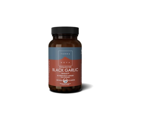 Terranova Fermented Black Garlic 50 caps | Natural Doctor