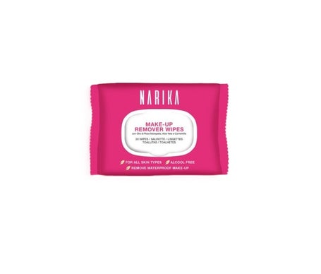 Narika Narika Make-Up Remover Wipes 20uds