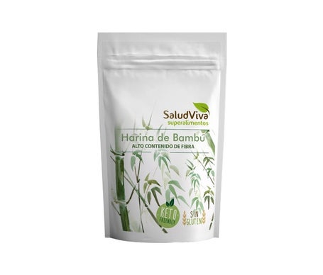 Salud Viva Harina de Bambú Polvo Sin Gluten 375g