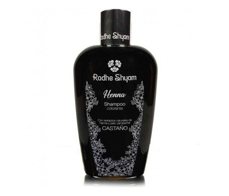 Radhe Shyam Champú Henna Color Castaño 400ml