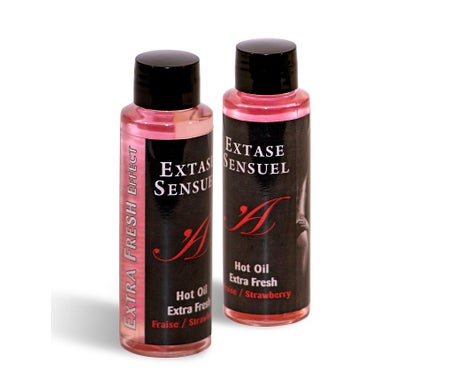 Extase Sensual Aceite Masaje Extra Fresh Fresa 100ml