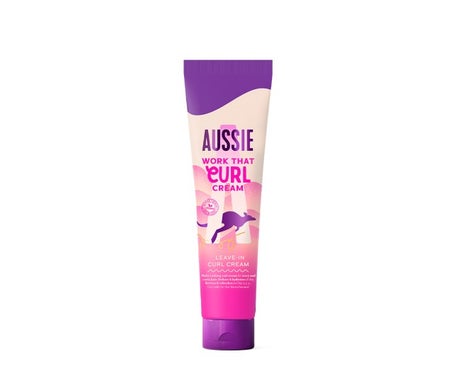 Aussie Work That Curl Crema Definidora Rizos Leave-In 160ml