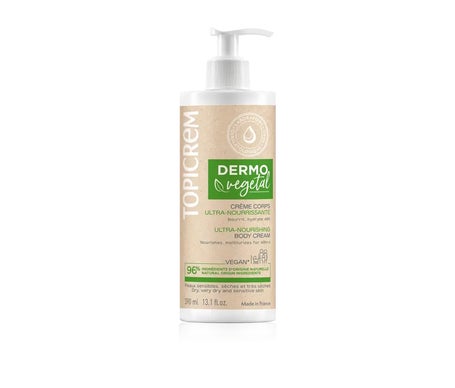 Topicrem Dermovegetal Crema Corporal Ultrahidratante 390ml