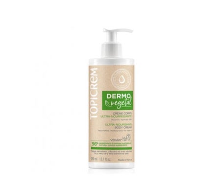Topicrem Dermovegetal Crema Corporal Ultrahidratante 390ml