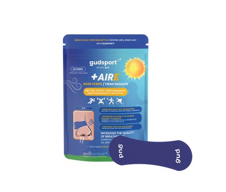 Gudslip Gudsport +Aire Tiras Nasales Azul 30uds