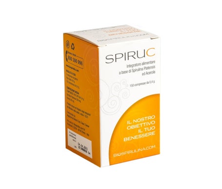 Biospirulina Spiruc 150 comp | Natural Doctor