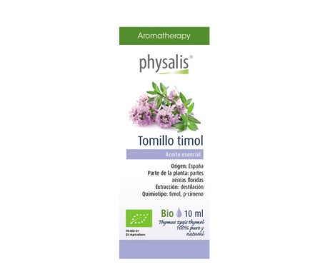 Physalis Aceite Esencial de Tomillo Timol Bio 10ml