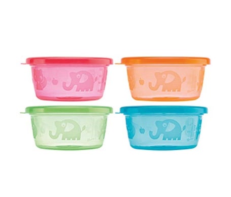 Nuby Snacks Bowls 4uds