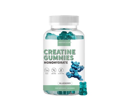 ASPERILLEN Gominolas de Creatina Monohidrato 60 gummies | Natural Doctor