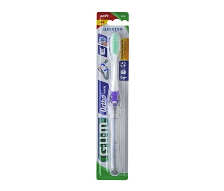 GUM® cepillo dental ortodoncia viaje 125 1 ud