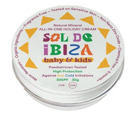 Sol de Ibiza Latita Crema Solar Bebé 0 Meses Spf30 30g