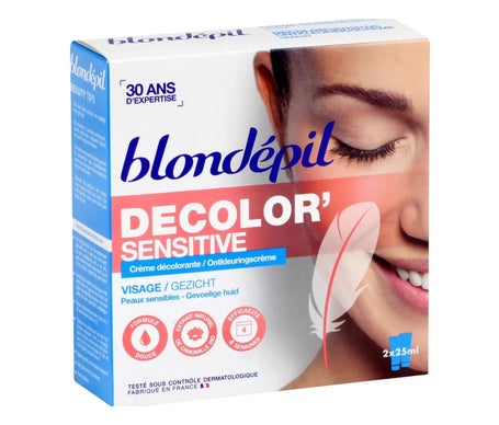 Berdoues Blondépil Crema Facial Aclarante Sensible 2x25ml