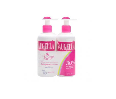 Saugella Offre duo girl emulsion lavante douce lot de 2 x 200 mL30% sur le second flacon
