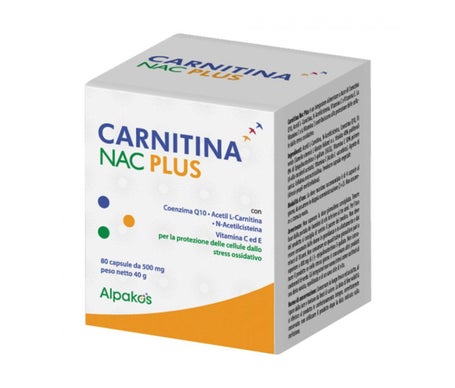 Alpakos Carnitina Nac Plus 80caps
