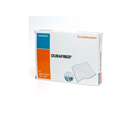 Smith &amp Nephew Durafiber Medic 10x10cm 10 Pcs de Smith Nephew | Natural Doctor
