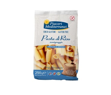 Piaceri Mediterranei Pasta Arroz Penne Sin Gluten 250 g de EUROSPITAL | Natural Doctor