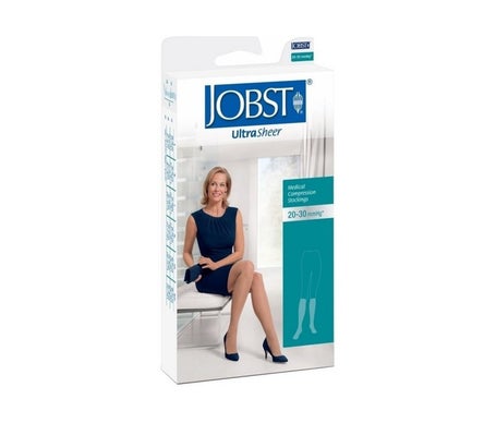 Jobst Media Corta Compresion Ligera 70D Jobst Color Negro Talla 4