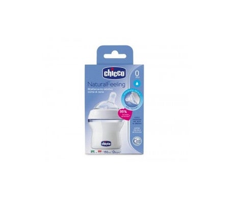 Chicco Biberón Wellbeing Popfriends Silicona +0M 150ml