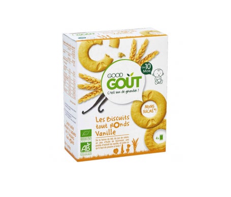 Good Goût All round biscuits with vanilla (80g) - Alimentación del bebé
