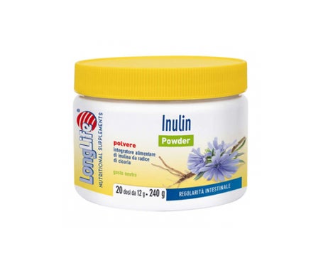 POLVO DE INULINA DE LARGA DURACIÓN 240G de LONGLIFE | Natural Doctor